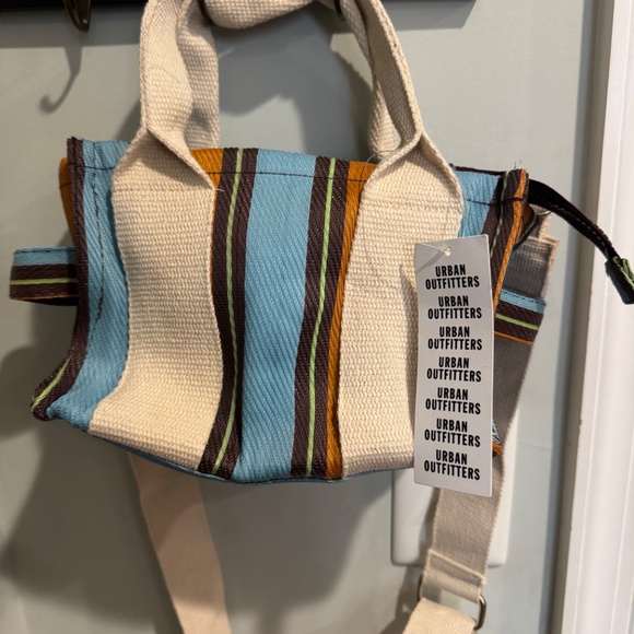 Urban Outfitters Striped Mini Tote/Crossbody - Picture 3 of 5